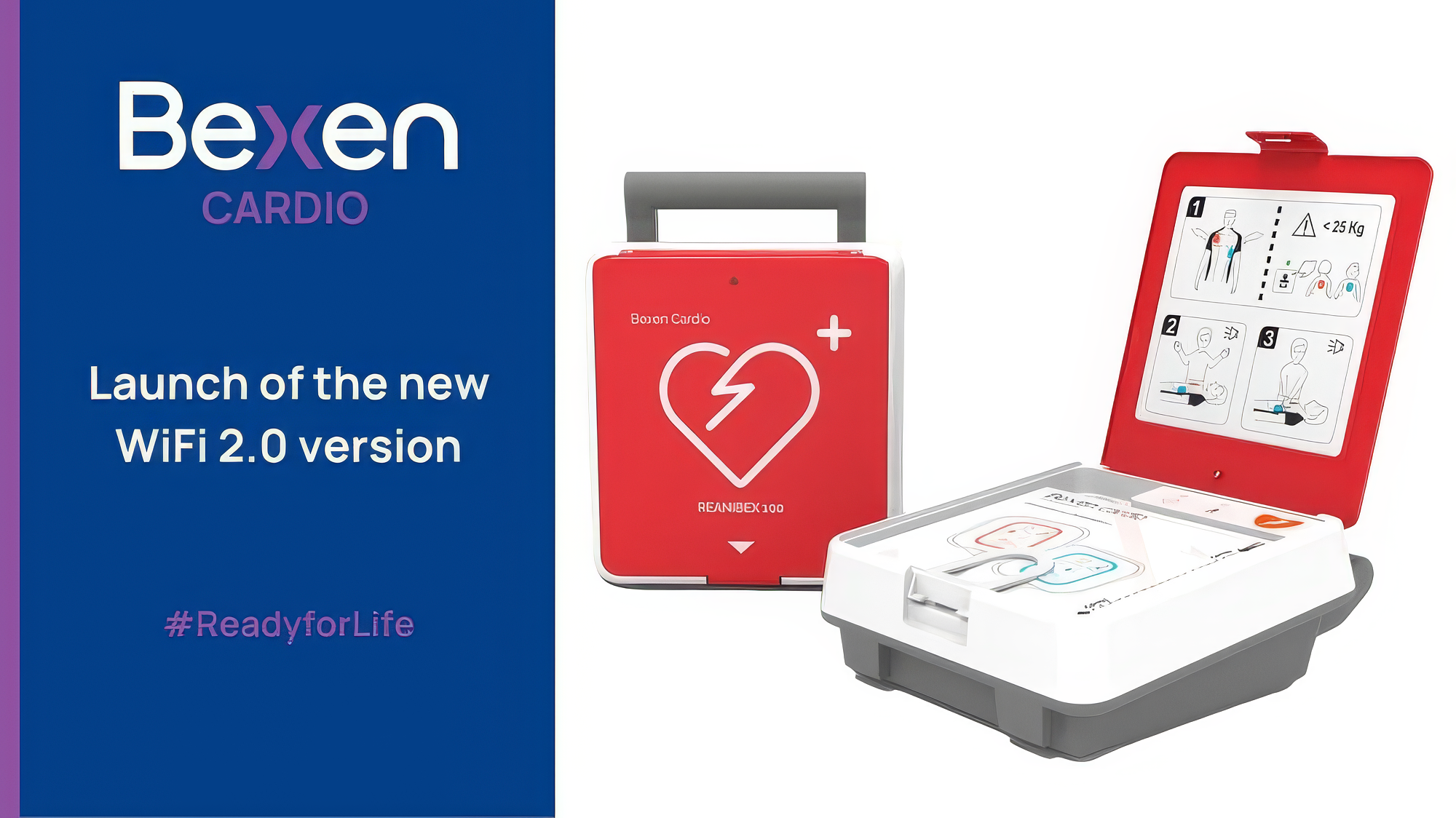 Компания Bexen cardio рада сообщить о выпуске WiFi 2.0 версии Reanibex 100