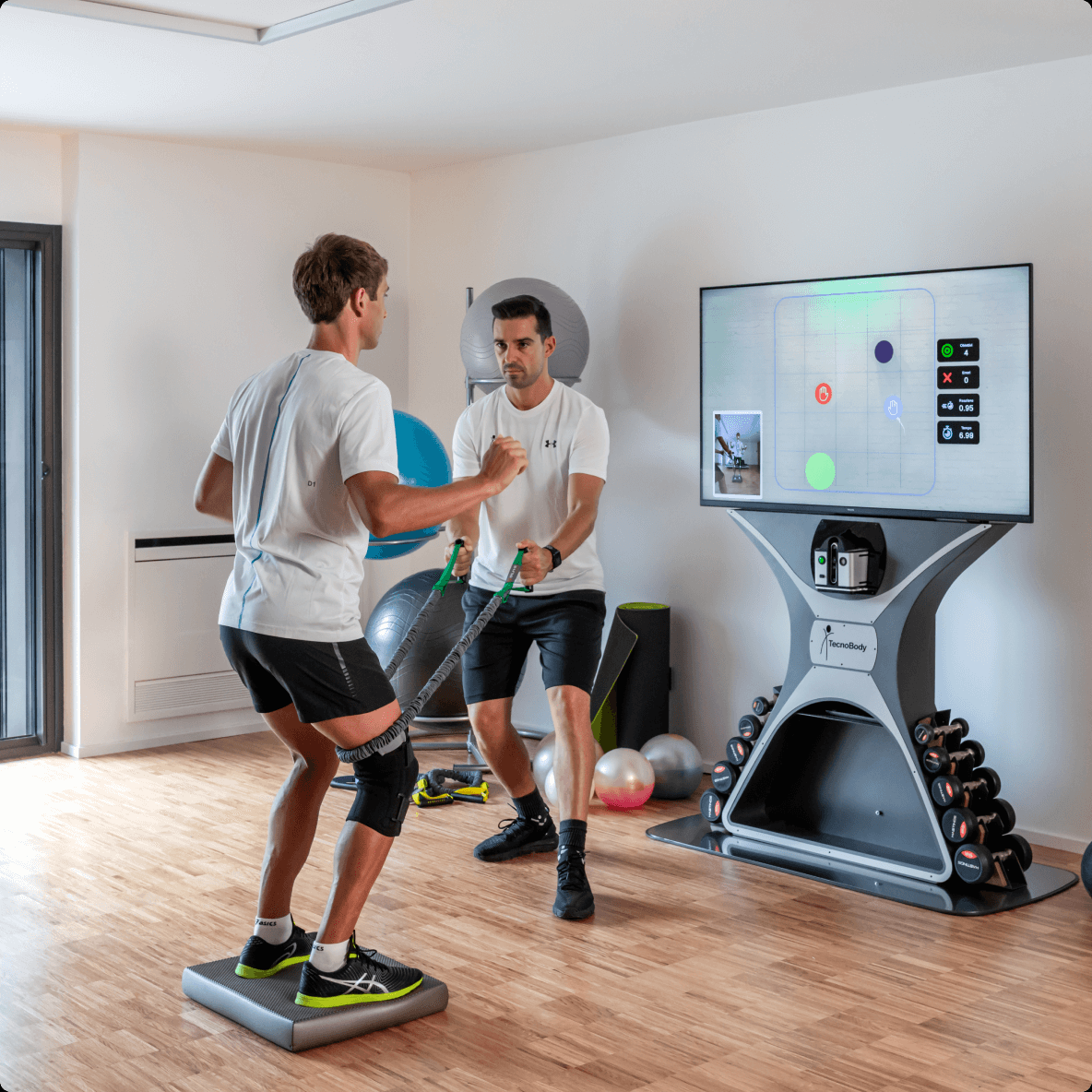 New training possibilities with the cognitive-motor excercise module of  Homing Vision